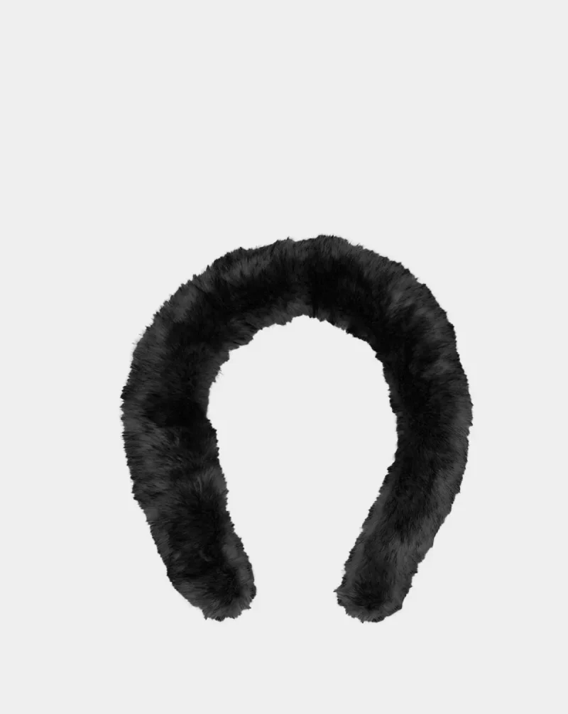 black faux fur trim 8421521